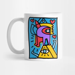 Cool Graffiti Creatures Pop Mug